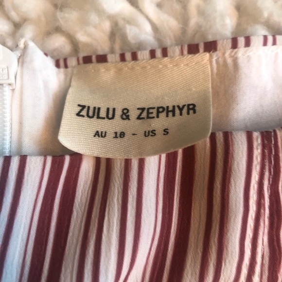 Zulu & Zephyr Desert Striped Jumpsuit Size Small - Picture 4 of 5